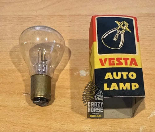 HEADLAMP GLOBE FOR VINTAGE USA MOTORCYCLES BA15 BASE 32W/32W