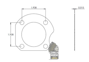 VA2111 KICKER SHAFT GASKET