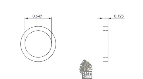 VF2284 PIPE GASKET