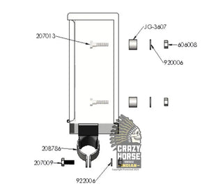 JG-3738 OR 228 TOOL BOX CLAMP