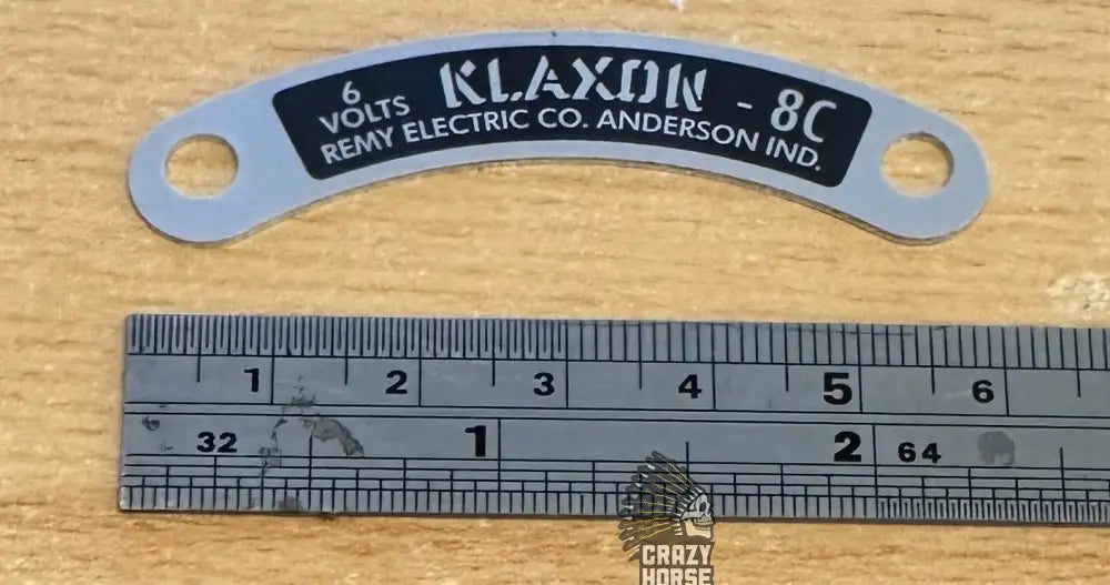 Klaxon 8C data tag