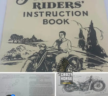 Load image into Gallery viewer, Manual Rider 1934-9 2/3/4/5/637