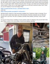Load image into Gallery viewer, WOMBAT MK2  ELECTRIC START FOR CHIEF