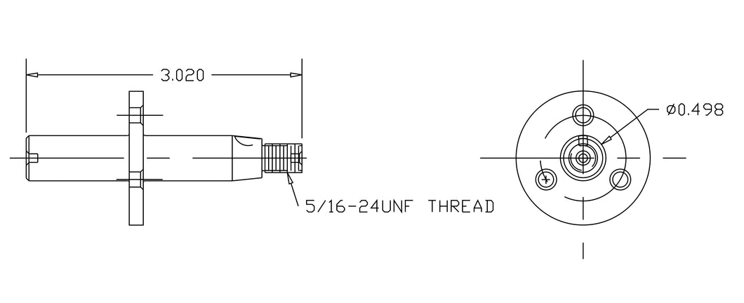 39324 GENE SPROCKET SHAFT