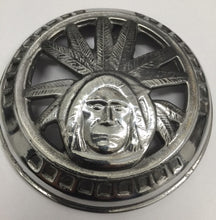 Load image into Gallery viewer, 100728 CHIEF HORN FACE PRESSED CHROMED USA MADE