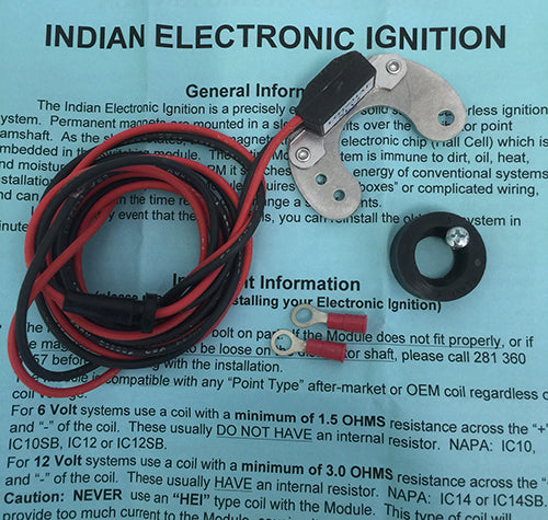 EP22 Electronic Ignition Conversion for 2 poleAutolite Distributor fits Chief Scout