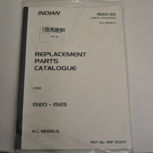 Manual Replacement  Parts Catalogue 20 to 25