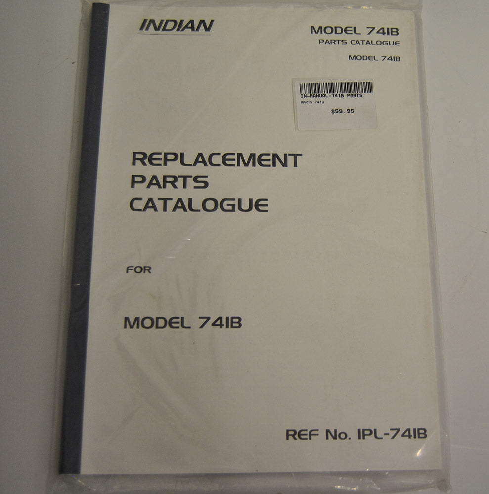 Manual Replacement Parts Catalogue 741B