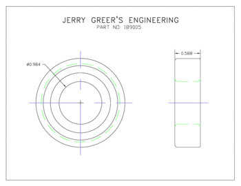 189005 HEAD BEARING UPPER