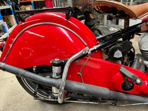 1941 INDIAN CHIEF 1200CC 3 SPEED IN INDIAN RED