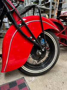 1941 INDIAN CHIEF 1200CC 3 SPEED IN INDIAN RED