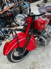 Load image into Gallery viewer, 1941 INDIAN CHIEF 1200CC 3 SPEED IN INDIAN RED