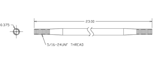 41344 ADJUSTABLE SHIFT ROD FOUR