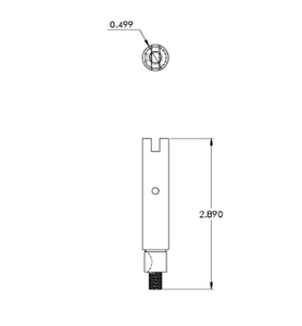 41369 Return Gear Pump Drive Shaft