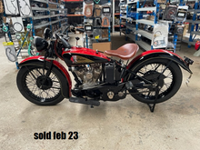 Load image into Gallery viewer, 1937 INDIAN JUNIOR SCOUT 500CC