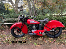 Load image into Gallery viewer, 1940 INDIAN JUNIOR SCOUT 500CC V-TWIN 3 SPEED