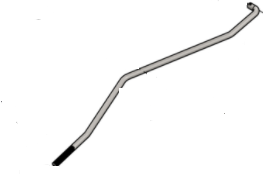 76098 REAR BRAKE ROD FRONT