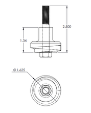 Load image into Gallery viewer, 764006 FORK SPRING SEAT, upper, long