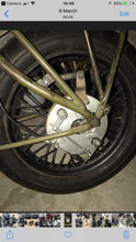 Load image into Gallery viewer, TWIN LEADING SHOE FRONT BRAKE SYSTEM TO FIT LEAFSPRING INDIAN CHIEF 1938 -1945