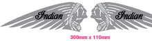 Load image into Gallery viewer, DECAL WARBONNET SILVER BLK