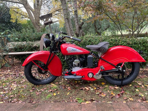 1940 INDIAN JUNIOR SCOUT 500CC V-TWIN 3 SPEED