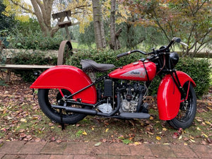 1940 INDIAN JUNIOR SCOUT 500CC V-TWIN 3 SPEED