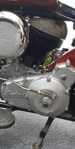 1946 Indian Chief 1200cc Red 3 Speed Matching numbers