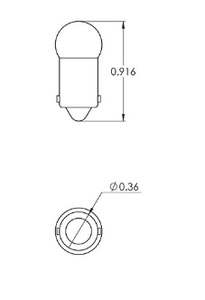 JG-3229 12V GLOBE DASH/GENE