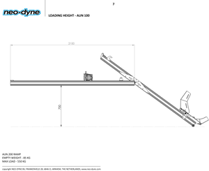 Neo-Dyne Motorcycle Loader Specifications