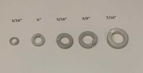 3.2.3/8 SPRING WASHER CAD PLATED PK5