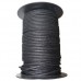 CABLE COTTON BRAIDED 1METRE BLACK 12AWG 2.00MM