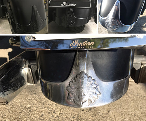 Fender tips to fit Polaris Chief Aluminium
